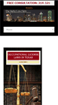 Mobile Screenshot of dallas-occupational-license-lawyer.com